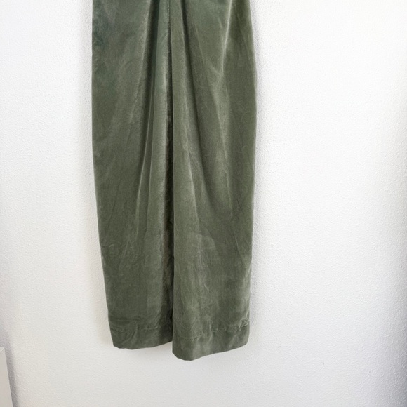 NOMIA Velvet Asymmetric Halter Crossover Midi Maxi Dress 6 - Picture 12 of 14